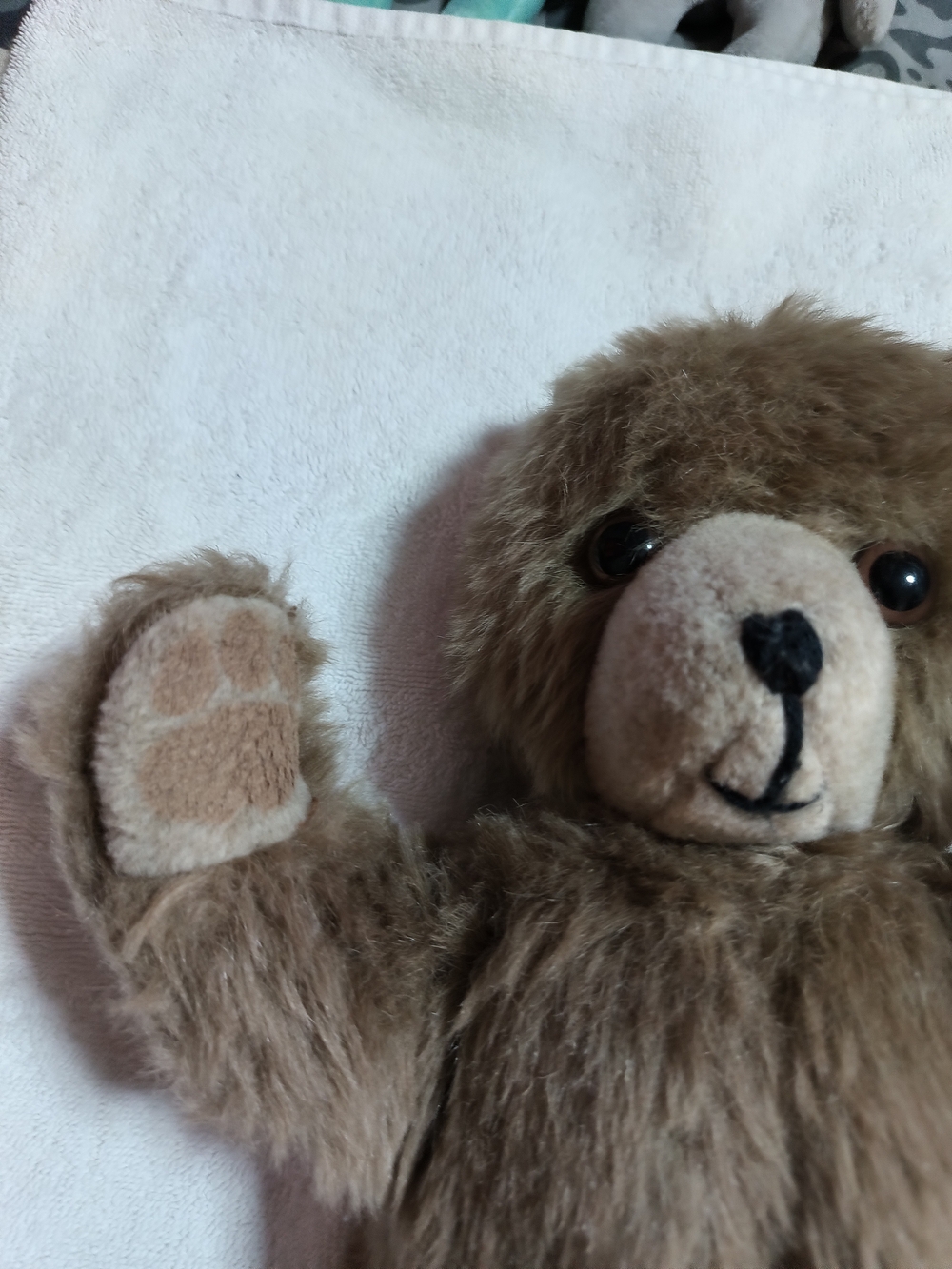 Vintage Brown Plush Teddy Bear with Original Ideal Toy Corp Tag - Picture 4 of 8